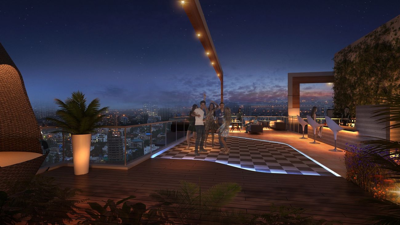 codename-1.2.7k rooftop party area