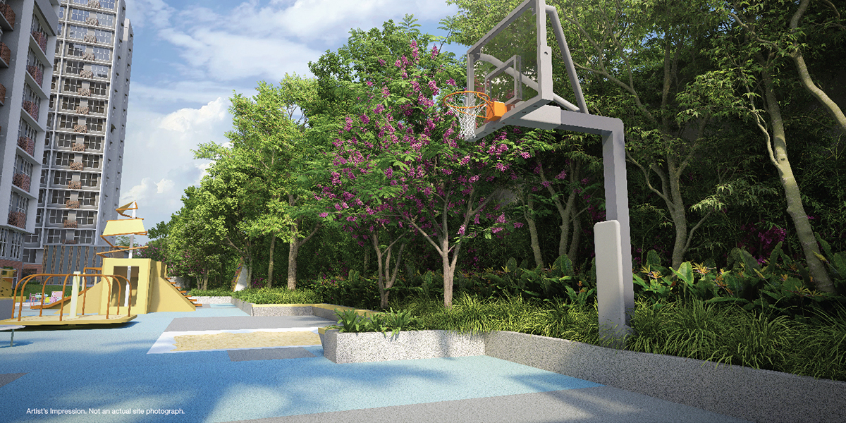 godrej-nest Basketball Court