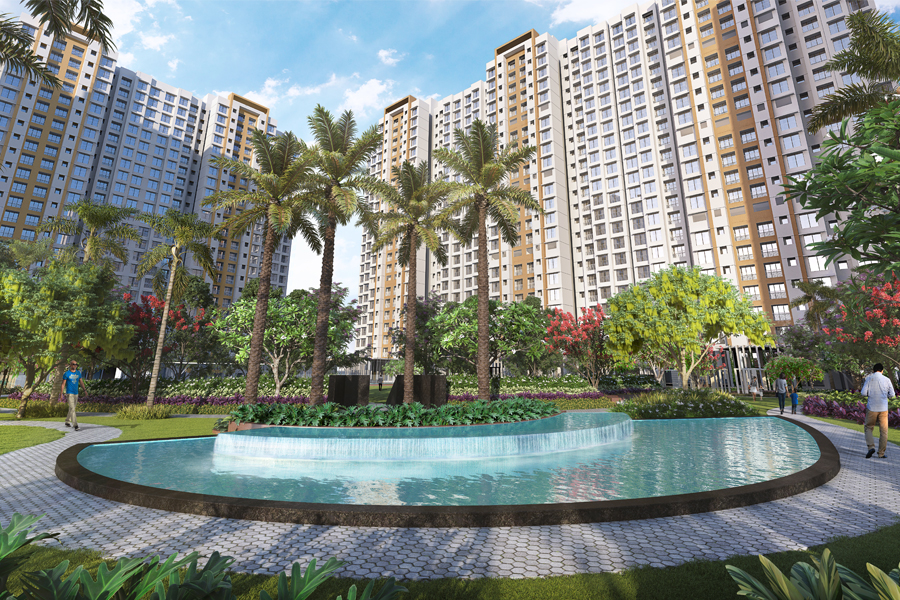 sunteck-maxx world exterior landscape